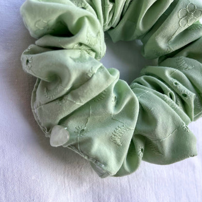Scrunchie Latte e Menta