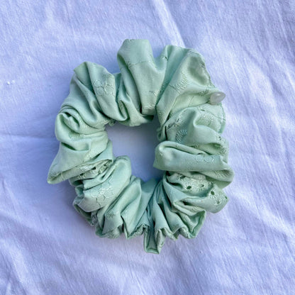 Scrunchie Latte e Menta