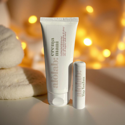 On the Go: Crema Mani + Lip Balm