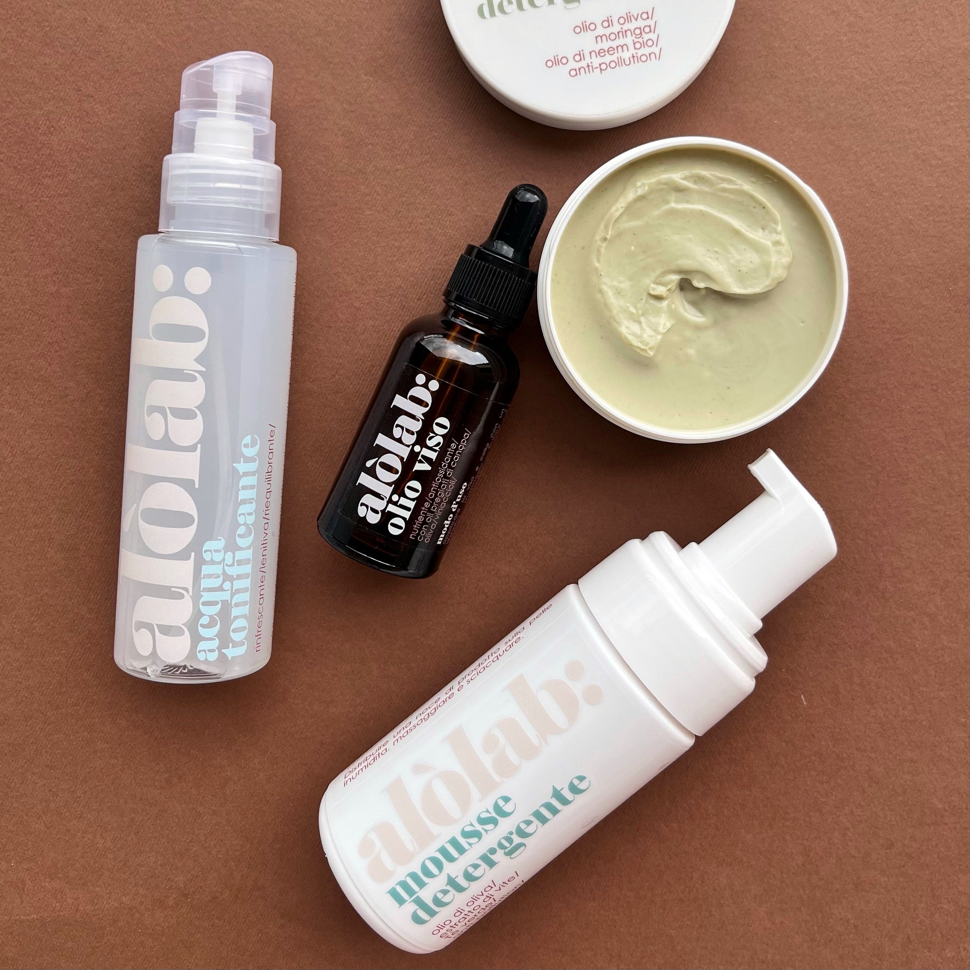 mousse viso naturale per tutti i tipi di pelle