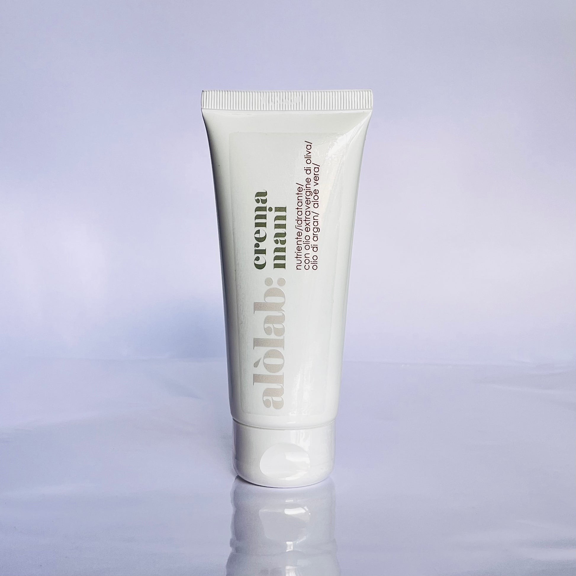 crema mani con olio di oliva bio